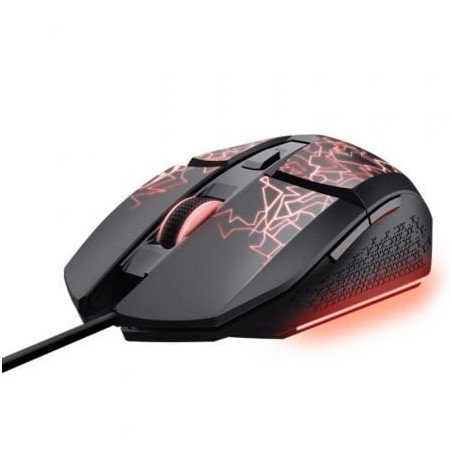 Ratón gaming trust gaming gxt 113 felox 25749/ hasta 6400 dpi
